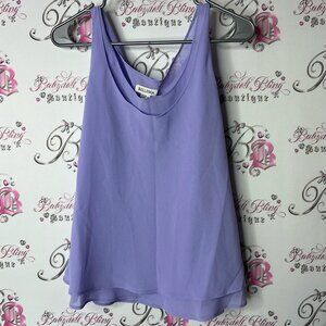 Bellessa tank top purple lilac Women's blouse Tank Top new with tags